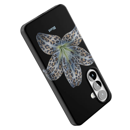 Blue-Leopard-Bloom-samsung-case-Galaxy S26 Plus-4