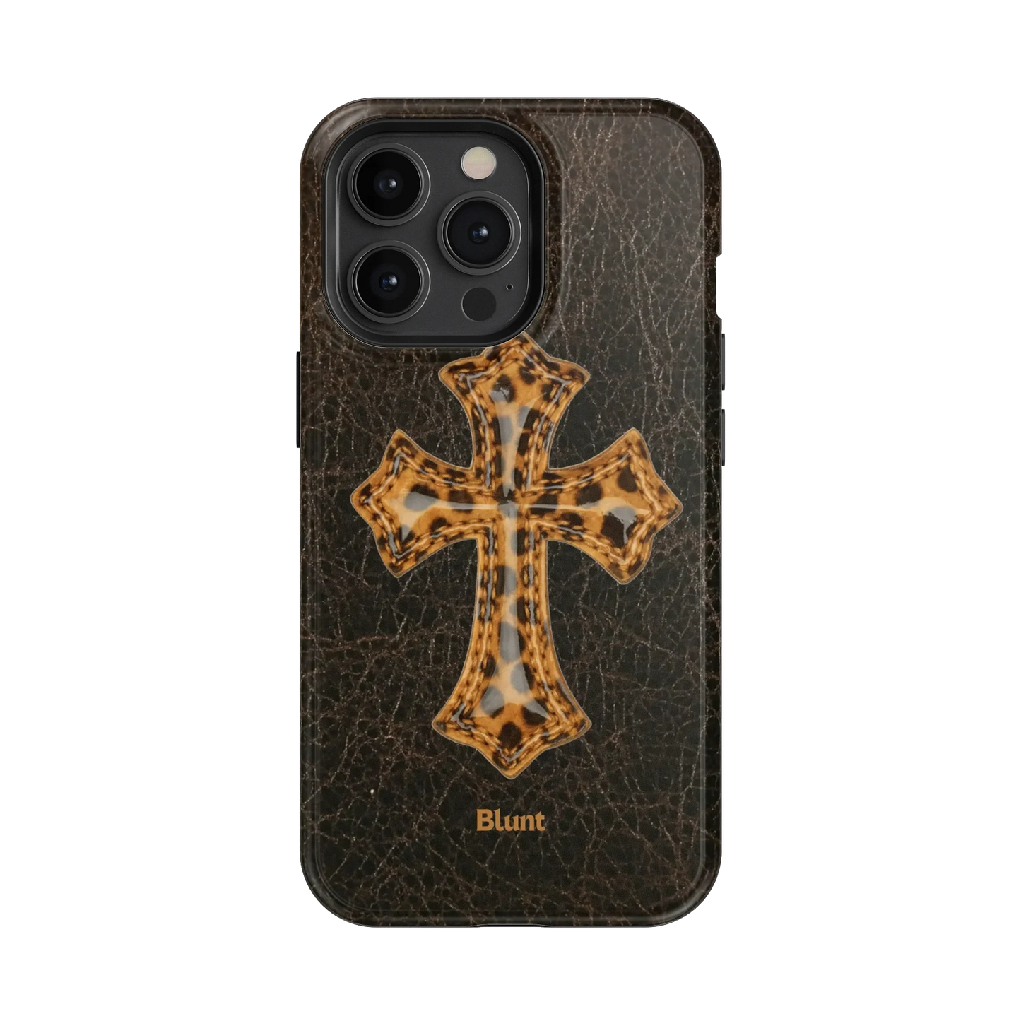 Golden Celine iPhone Case