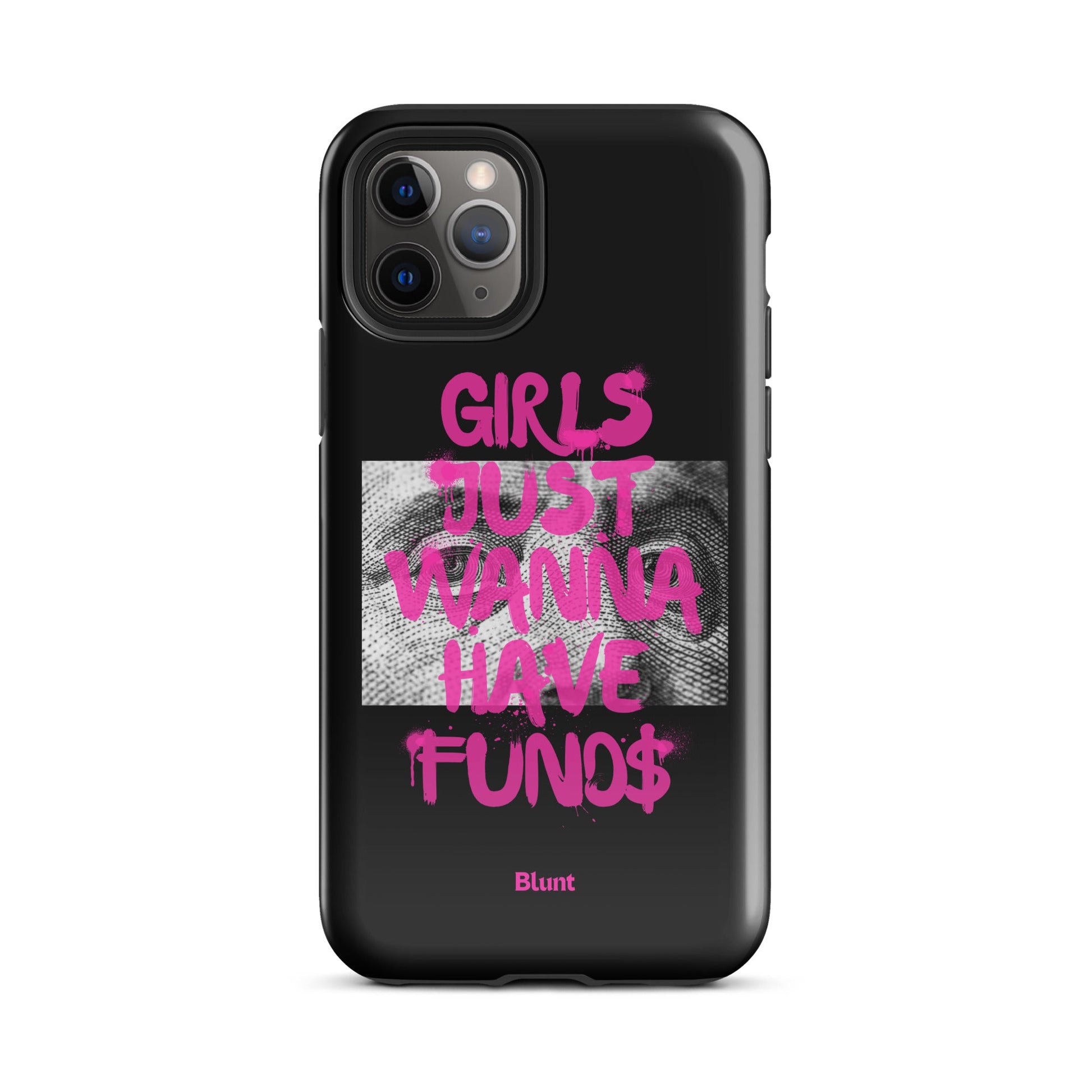 Fund$ Black iPhone Case - blunt cases