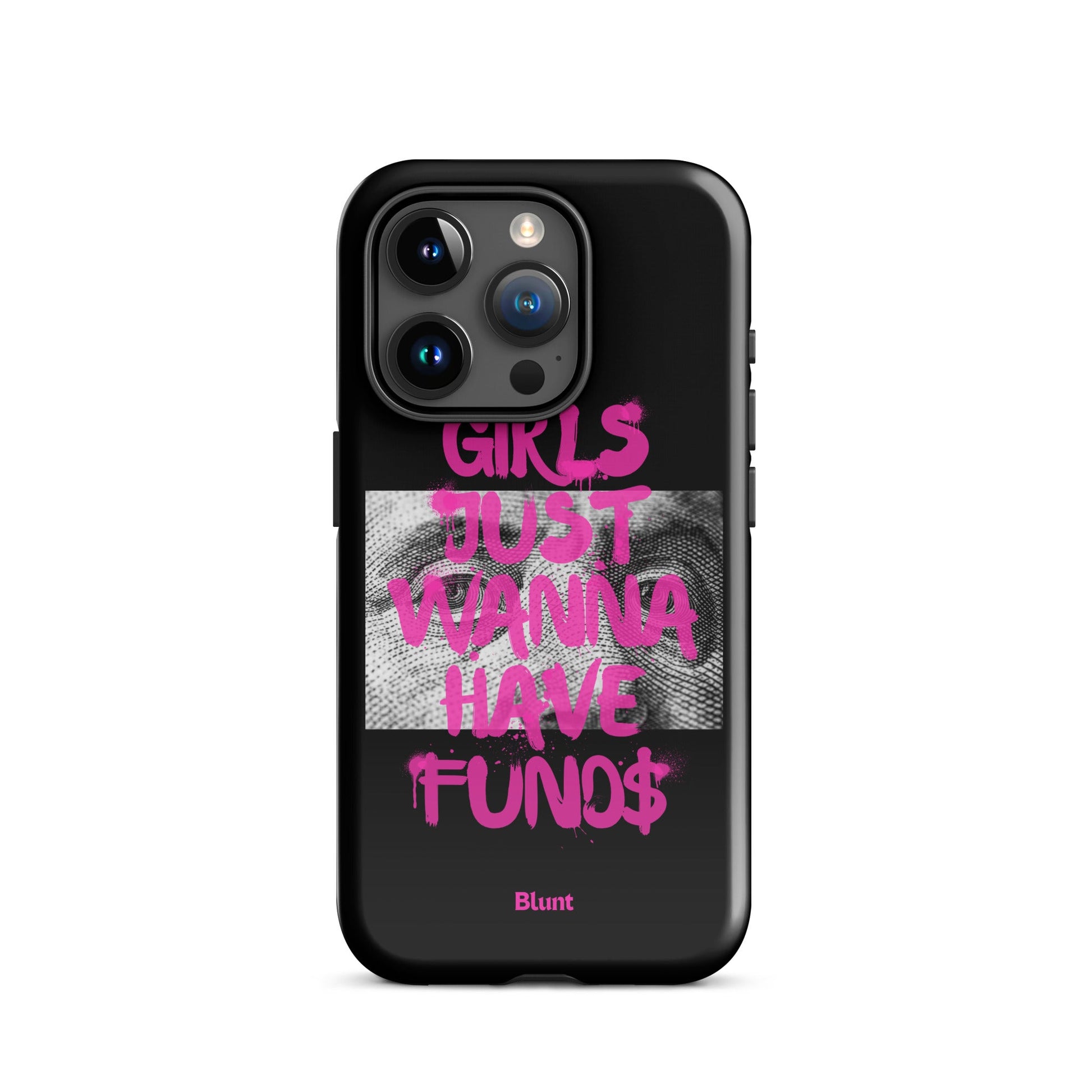 Fund$ Black iPhone Case - blunt cases