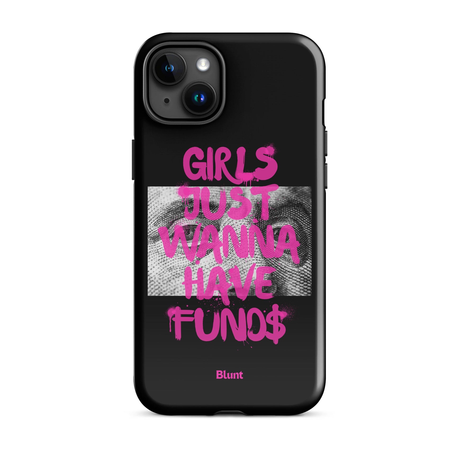 Fund$ Black iPhone Case - blunt cases