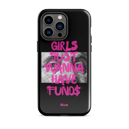 Fund$ Black iPhone Case - blunt cases