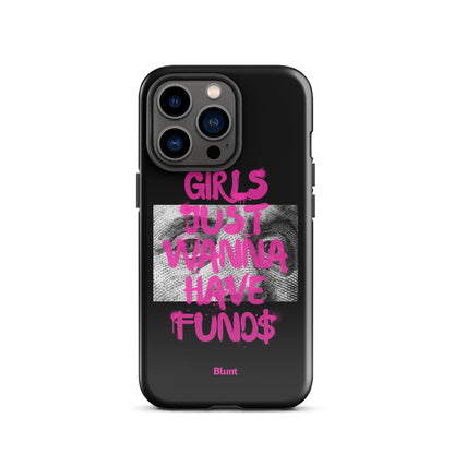 Fund$ Black iPhone Case - blunt cases