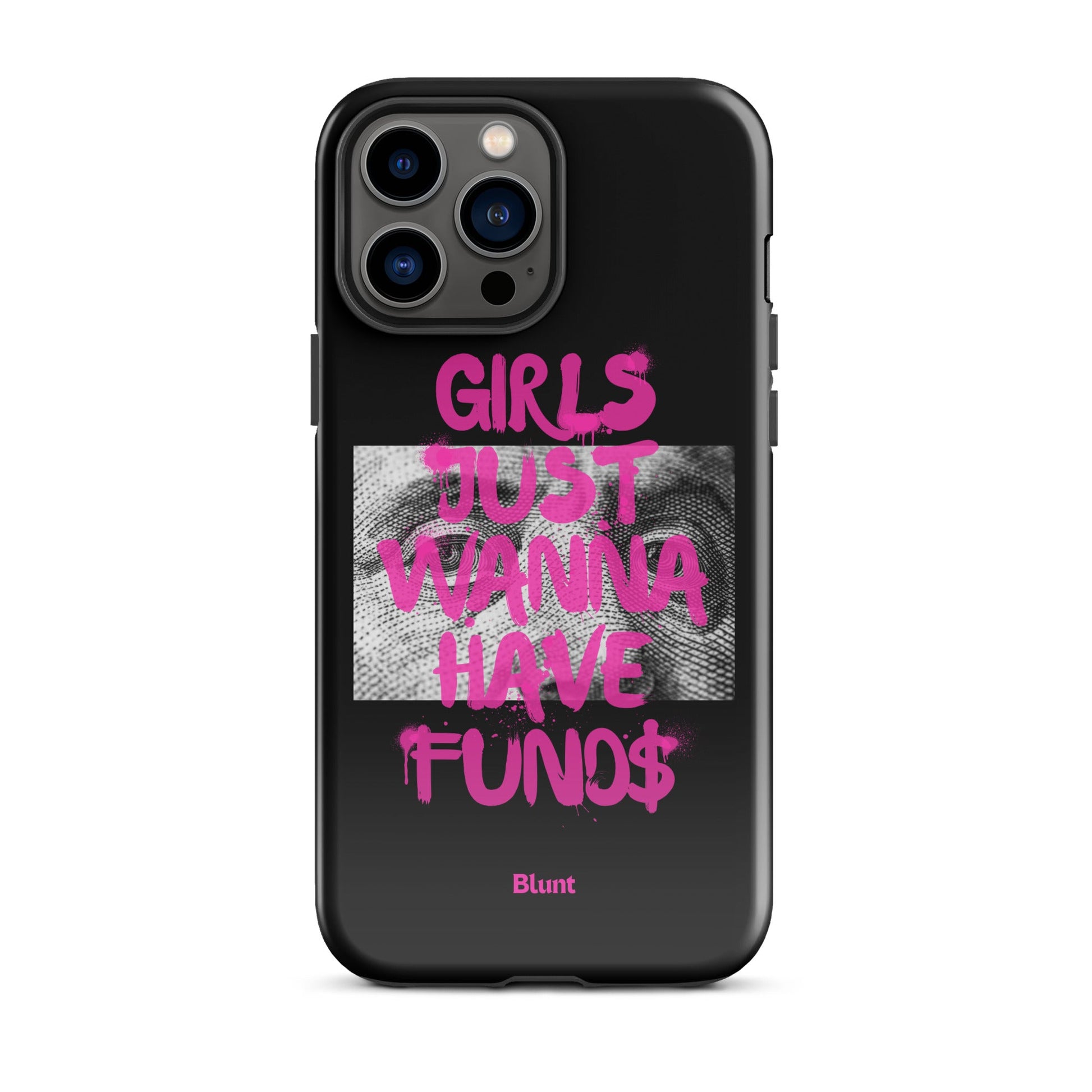 Fund$ Black iPhone Case - blunt cases