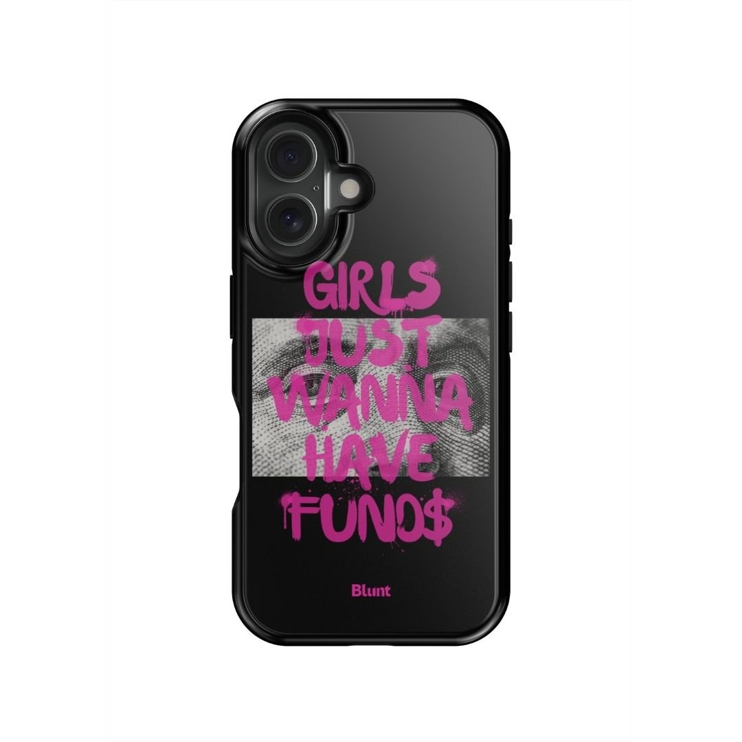 Fund$ Black iPhone Case - blunt cases