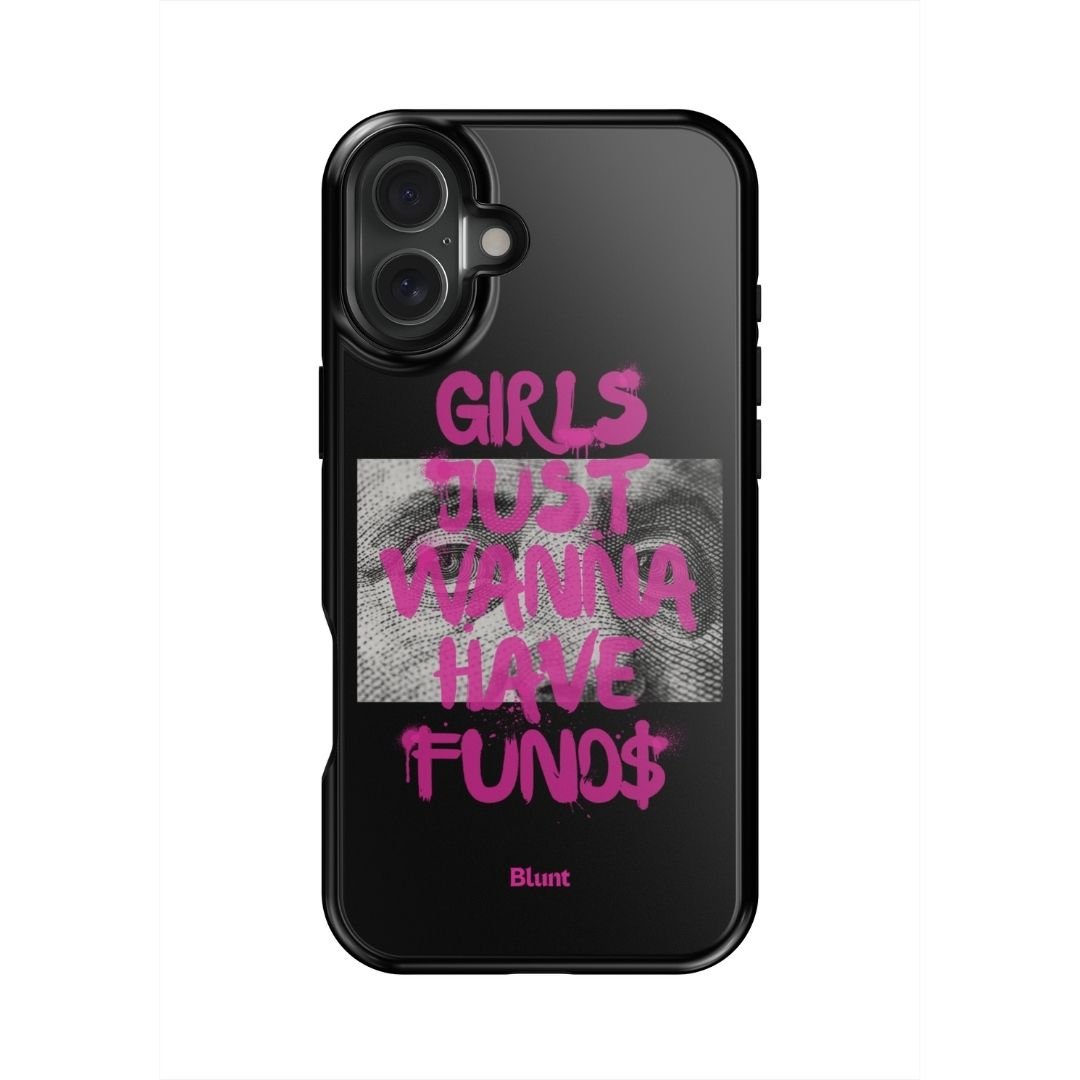 Fund$ Black iPhone Case - blunt cases