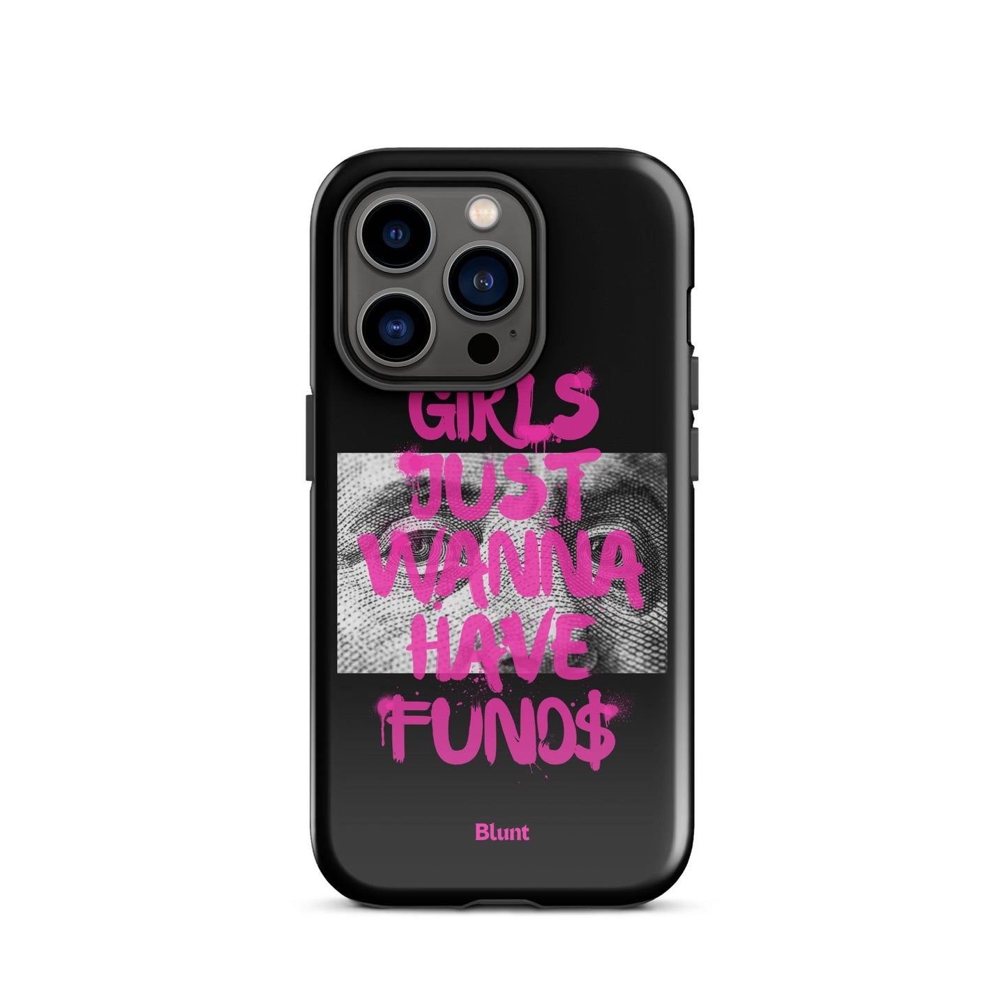 Fund$ Black iPhone Case - blunt cases