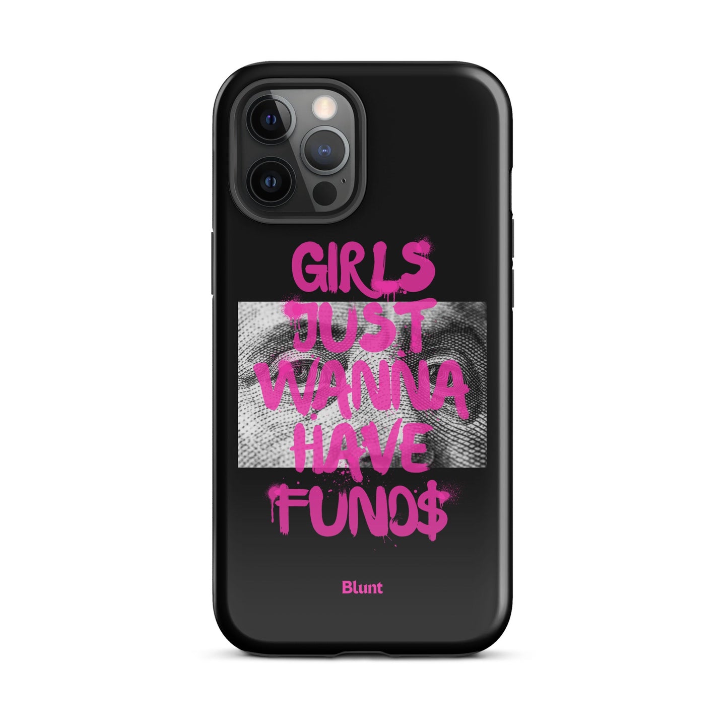 Fund$ Black iPhone Case - blunt cases