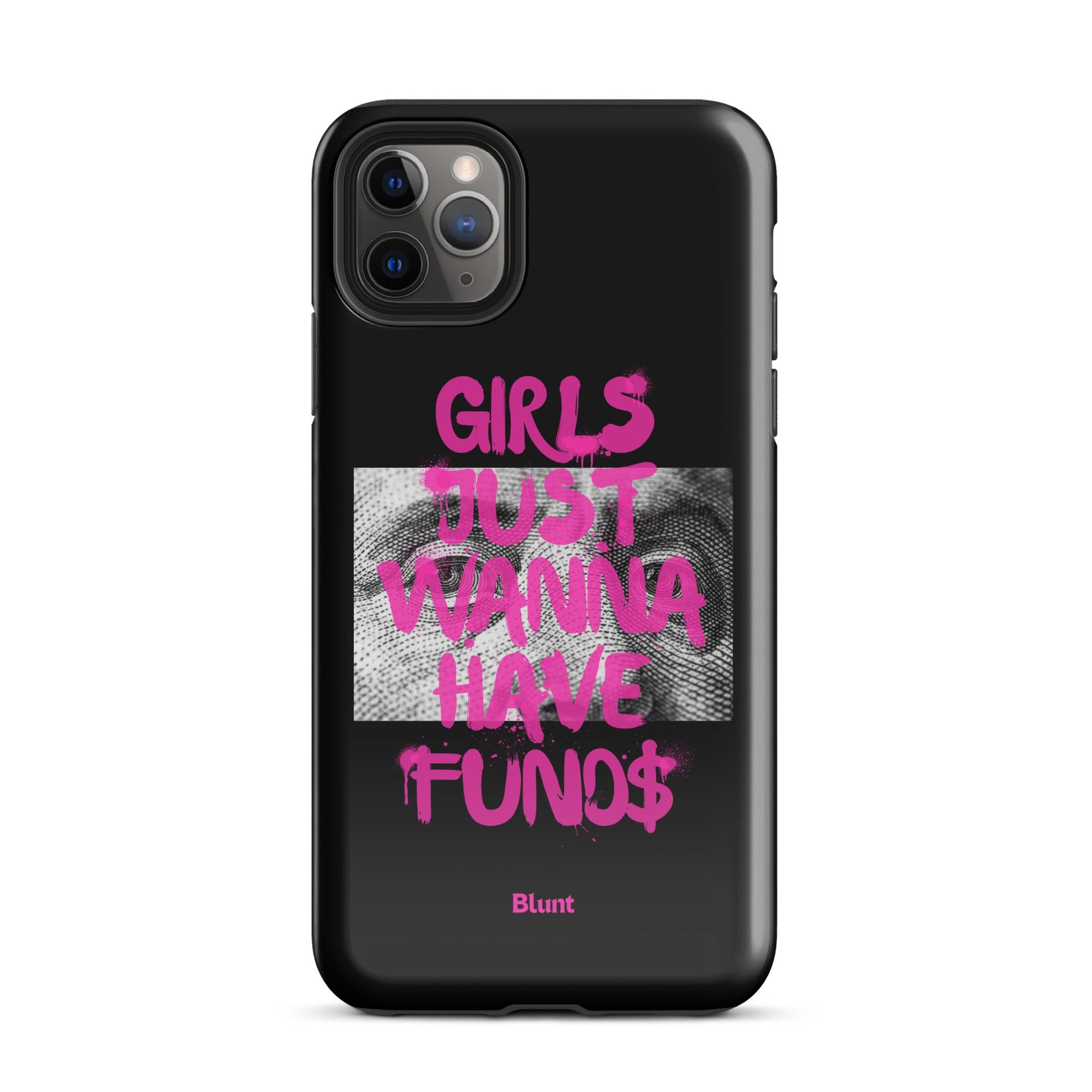 Fund$ Black iPhone Case - blunt cases