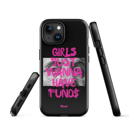 Fund$ Black iPhone Case - blunt cases