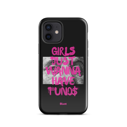 Fund$ Black iPhone Case - blunt cases