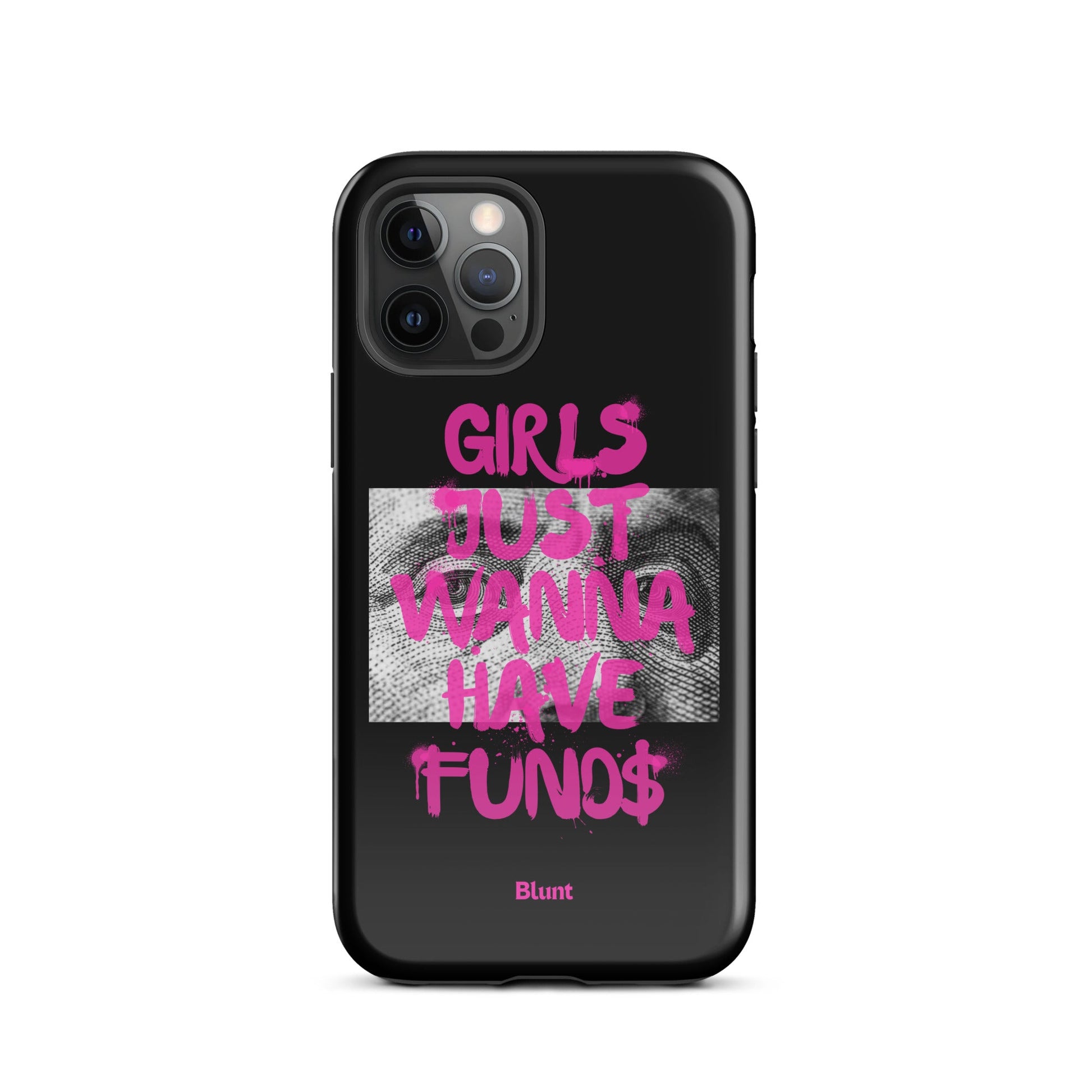 Fund$ Black iPhone Case - blunt cases