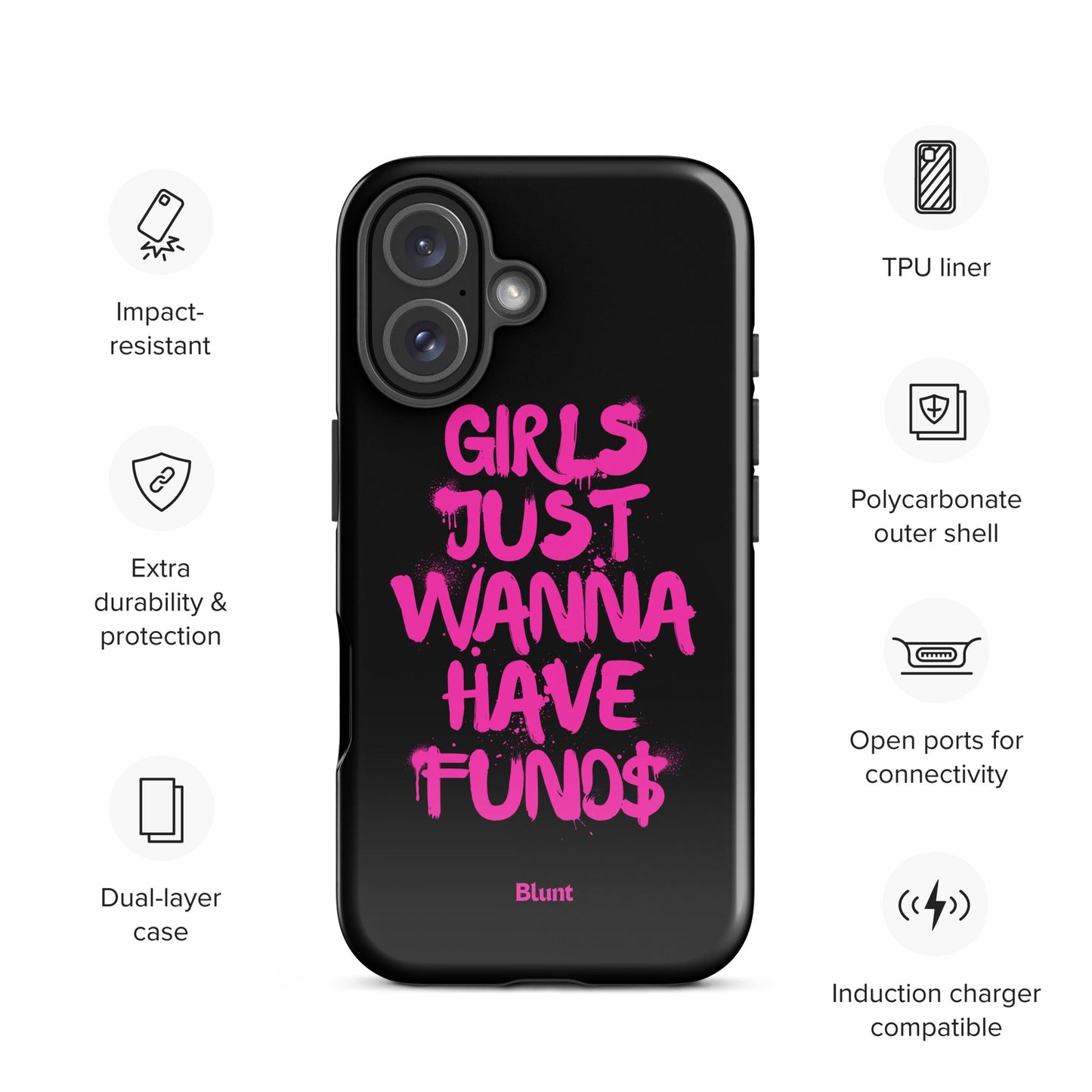 Fund Me iPhone Case - Blunt Cases