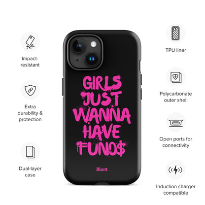 Fund Me iPhone Case - blunt cases