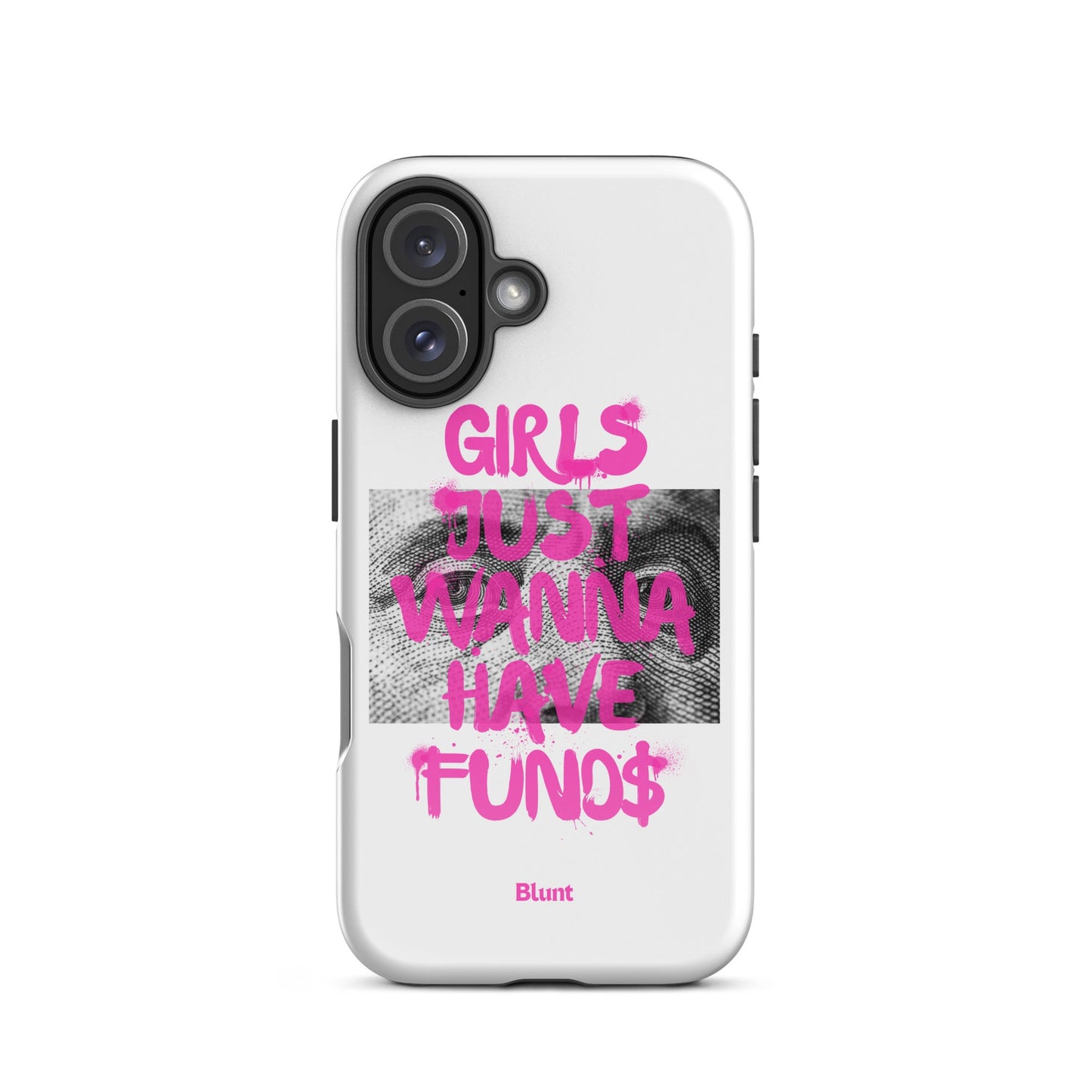 Fund$ White iPhone Case - Blunt Cases