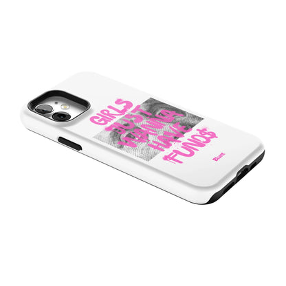 Fund$ White iPhone Case gallery - Iphone_12_Iphone_2