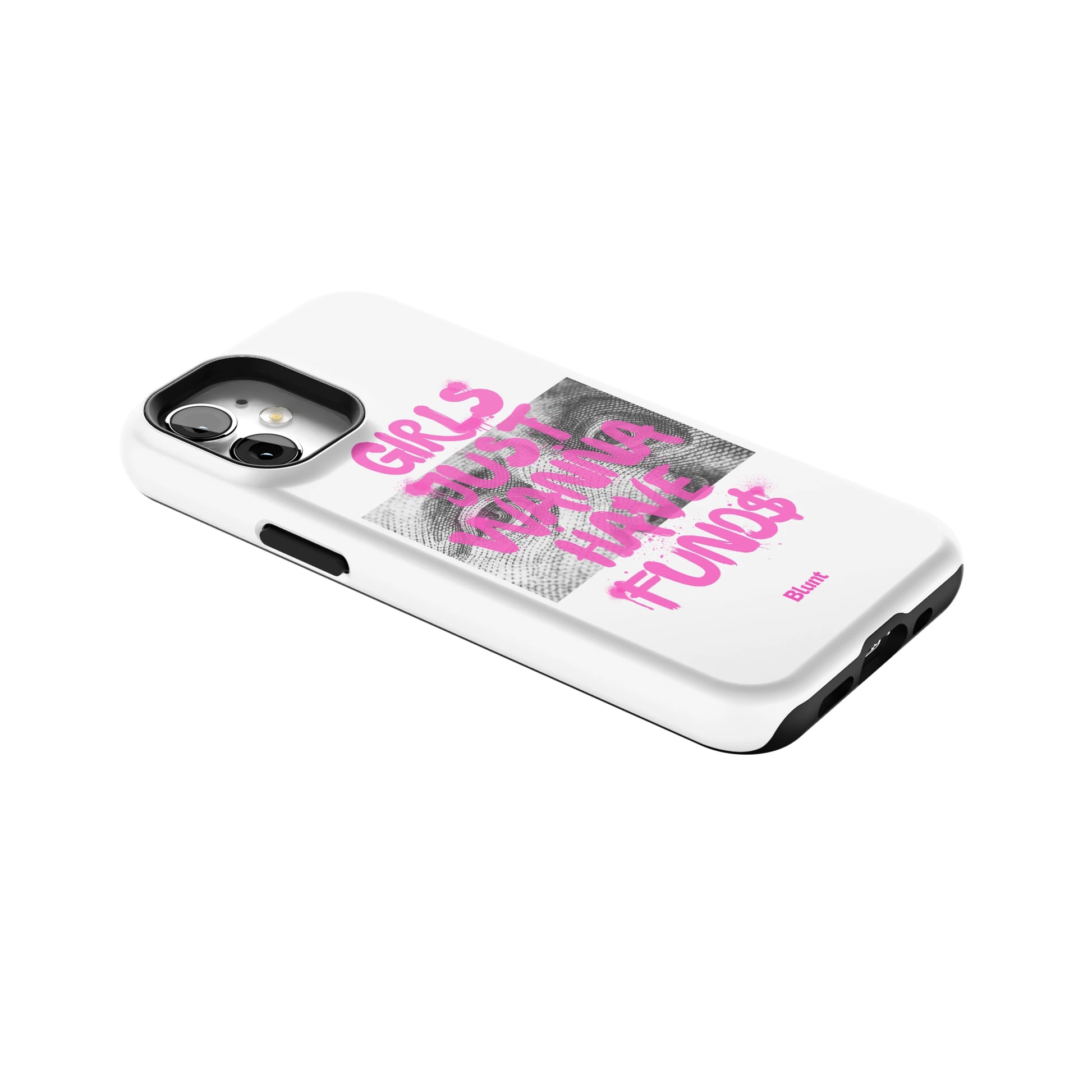 Fund$ White iPhone Case gallery - Iphone_12_Mini_Air_Plus_2