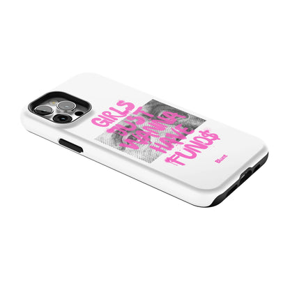 Fund$ White iPhone Case gallery - Iphone_12_Pro_2