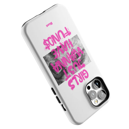 Fund$ White iPhone Case gallery - Iphone_12_Pro_Max_5