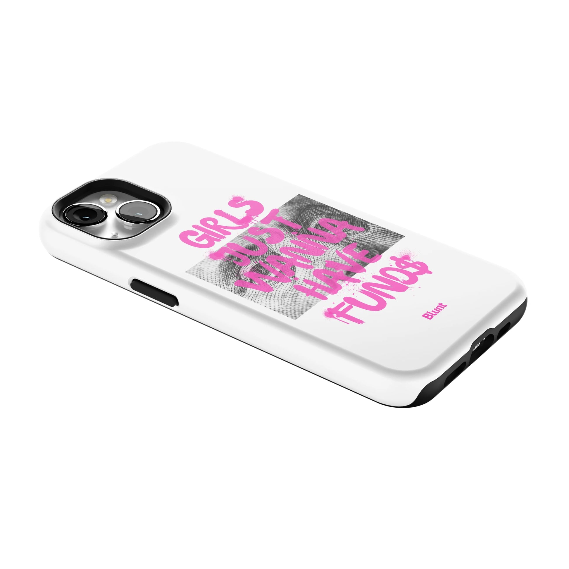 Fund$ White iPhone Case gallery - Iphone_13_Iphone_2