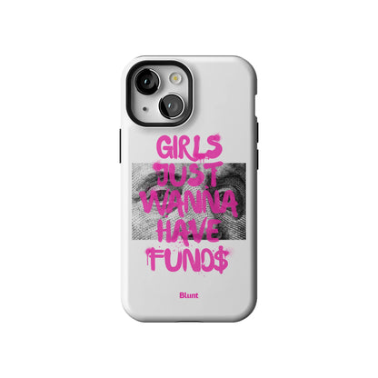 Fund$ White iPhone Case gallery - Iphone_13_Mini_Air_Plus_1