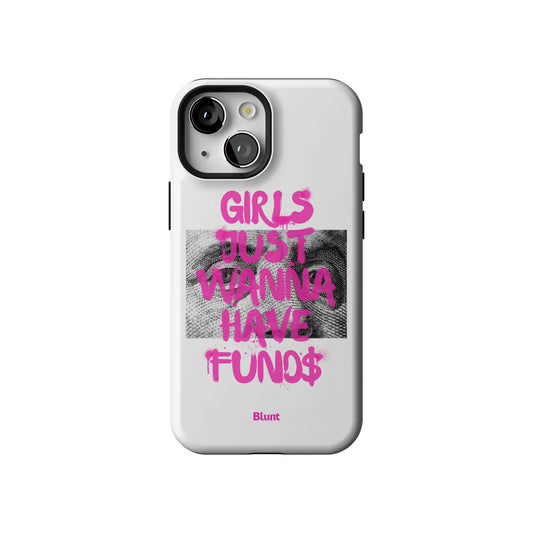 Fund$ White iPhone Case gallery - Iphone_13_Mini_Air_Plus_1
