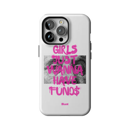 Fund$ White iPhone Case gallery - Iphone_13_Pro_1