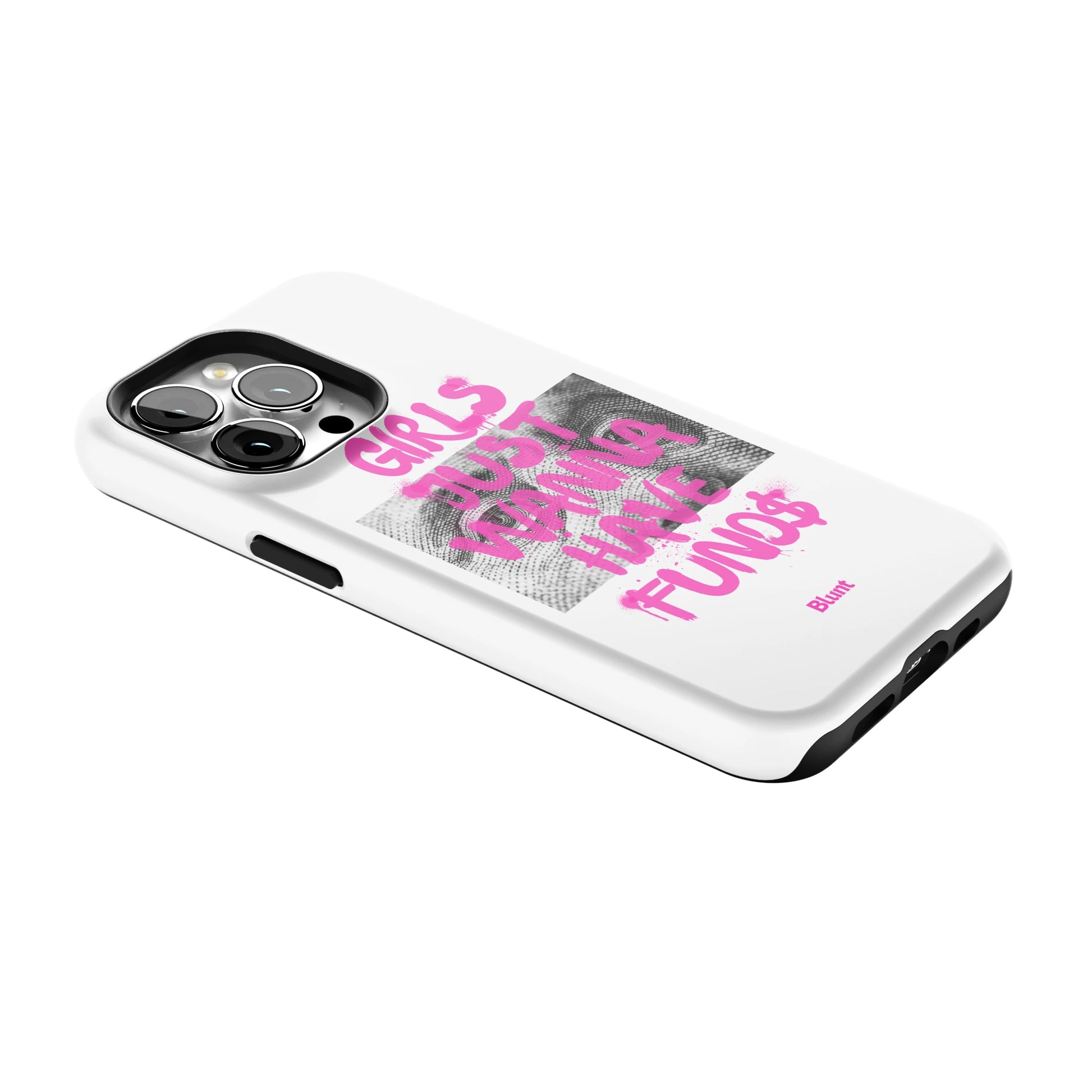 Fund$ White iPhone Case gallery - Iphone_13_Pro_2