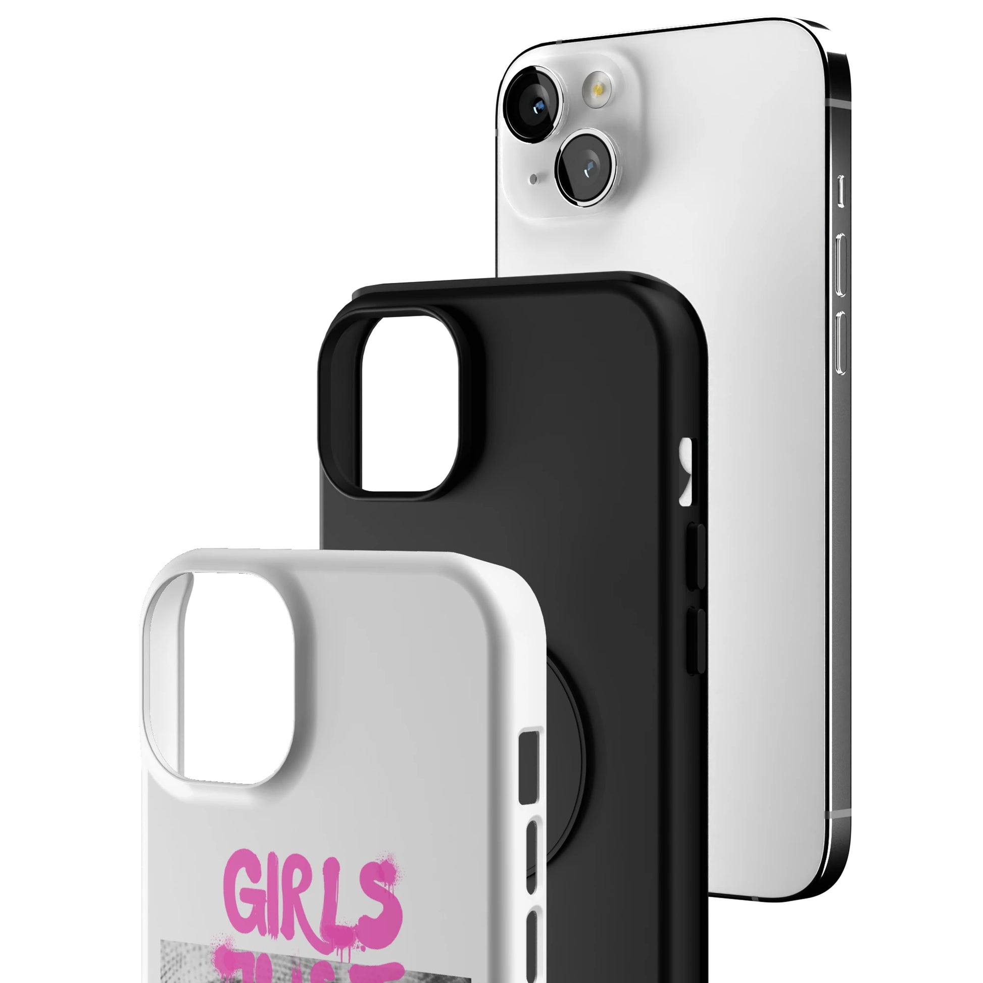 Fund$ White iPhone Case gallery - Iphone_14_Mini_Air_Plus_3