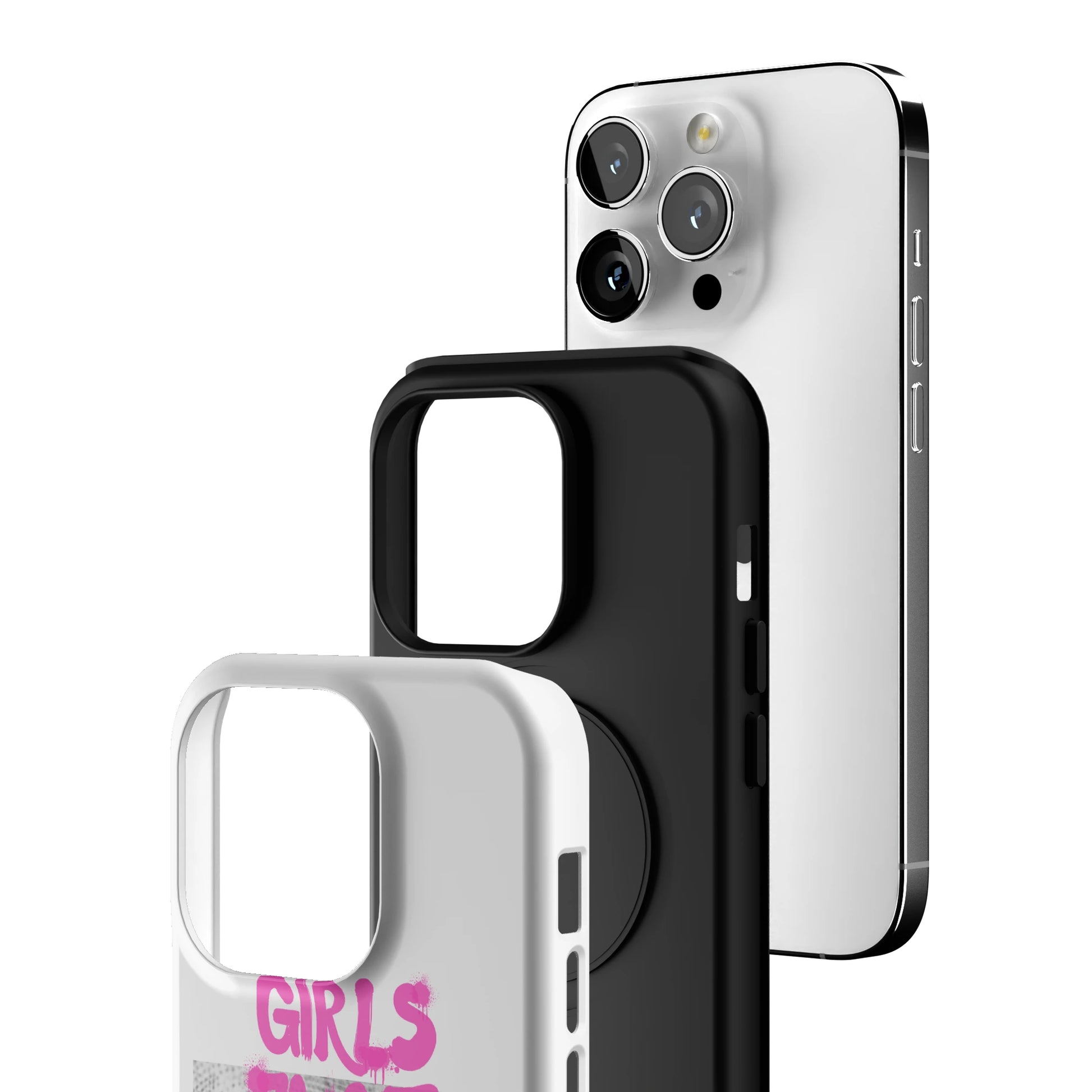 Fund$ White iPhone Case gallery - Iphone_14_Pro_3