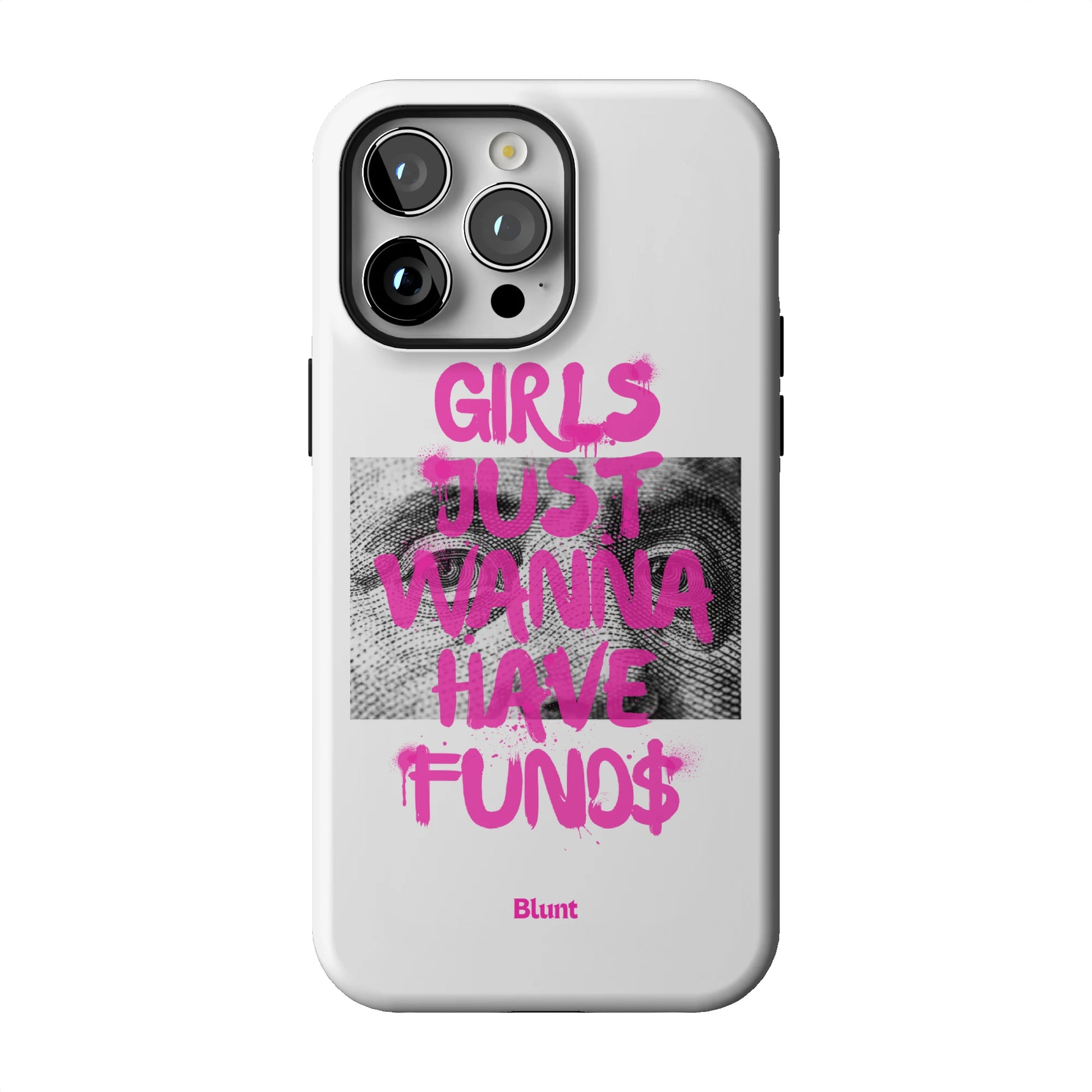 Fund$ White iPhone Case gallery - Iphone_14_Pro_Max_1
