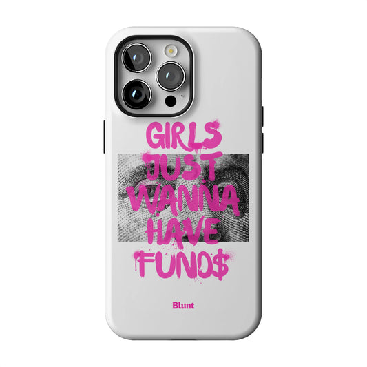 Fund$ White iPhone Case gallery - Iphone_14_Pro_Max_1