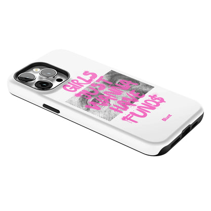Fund$ White iPhone Case gallery - Iphone_14_Pro_Max_2