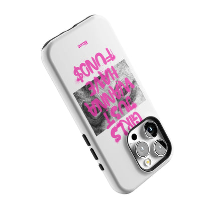 Fund$ White iPhone Case gallery - Iphone_15_Pro_5