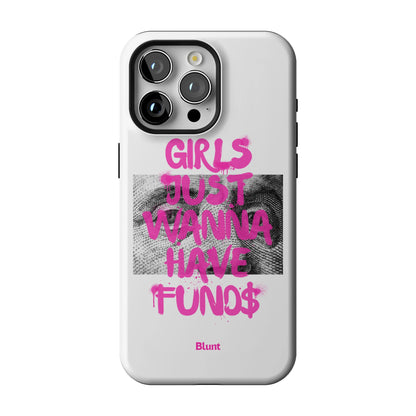 Fund$ White iPhone Case gallery - Iphone_15_Pro_Max_1