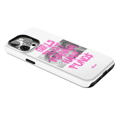 Fund$ White iPhone Case gallery - Iphone_15_Pro_Max_2