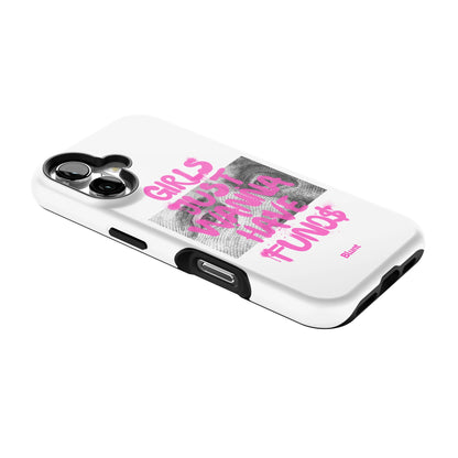 Fund$ White iPhone Case gallery - Iphone_16_Iphone_2