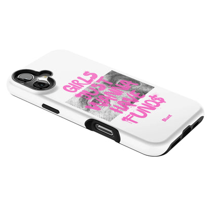 Fund$ White iPhone Case gallery - Iphone_16_Mini_Air_Plus_2
