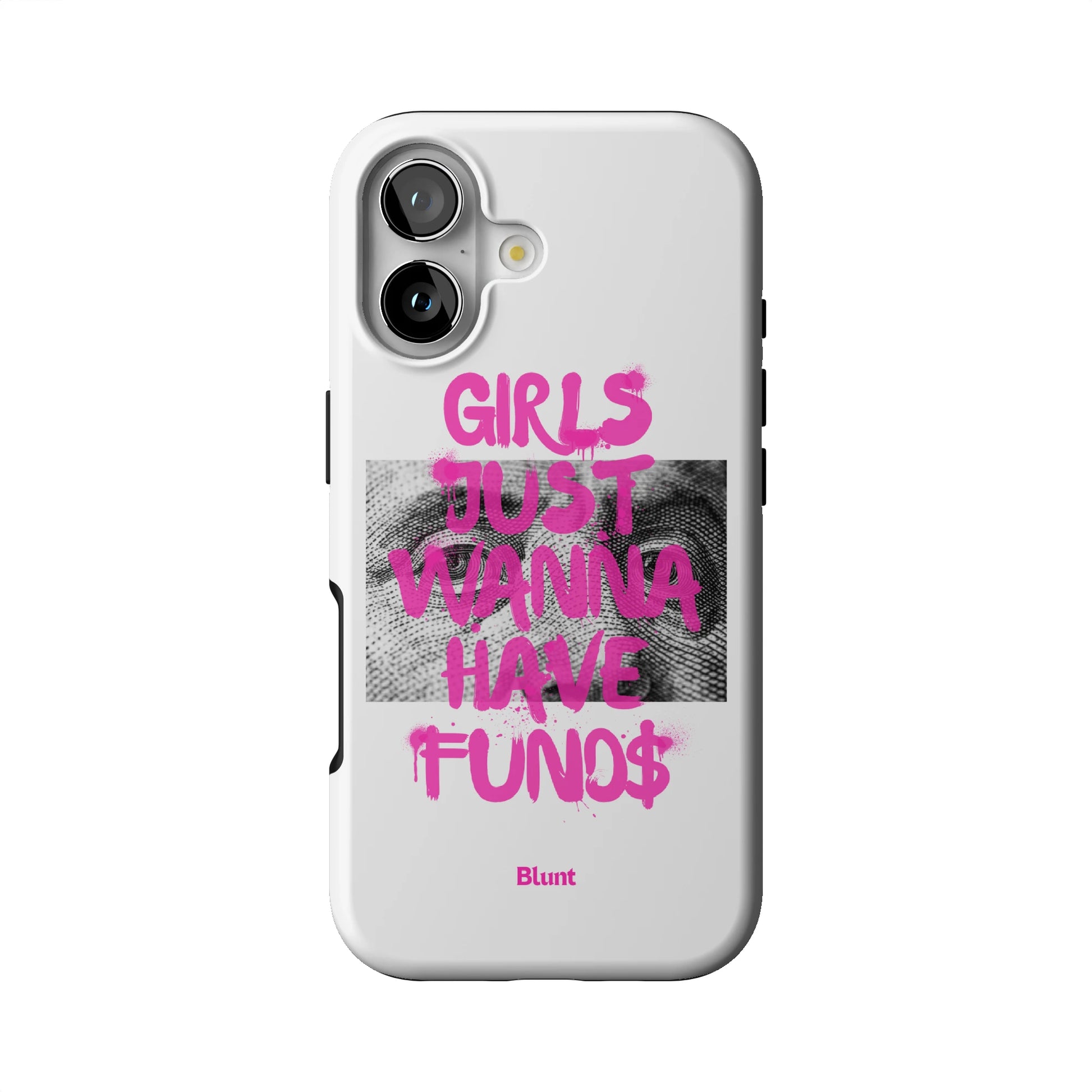 Fund$ White iPhone Case iPhone 12 Pro / Tough Fund$ White iPhone Case iPhone 12 Pro / Tough