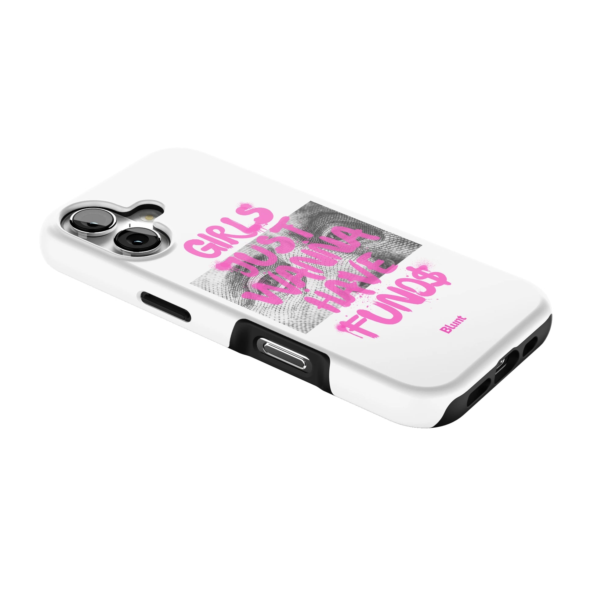 Fund$ White iPhone Case gallery - Iphone_17_Iphone_2