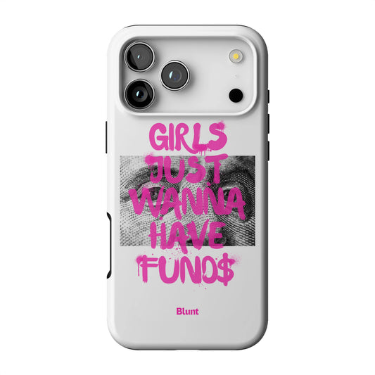 Fund$ White iPhone Case gallery - Iphone_17_Pro_Max_1