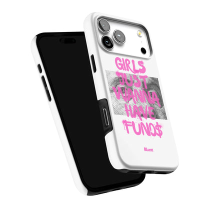 Fund$ White iPhone Case gallery - Iphone_17_Pro_Max_6