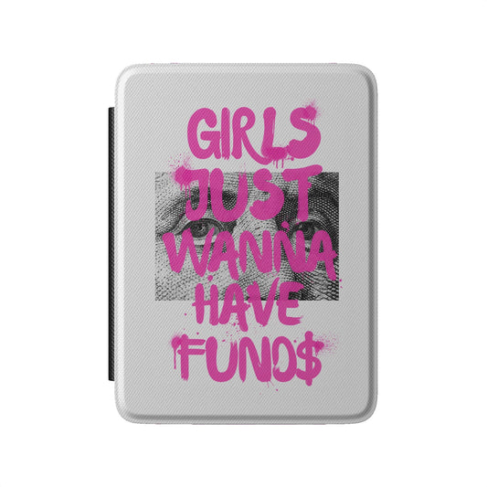Fund$ White Kindle Case - Blunt Cases