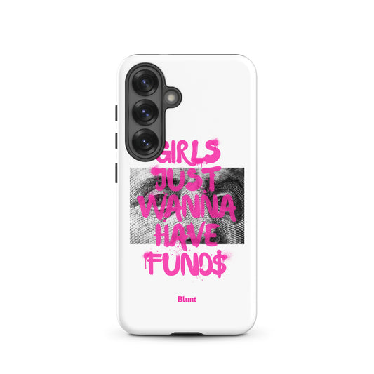 Fund$ White Samsung Case - Blunt Cases