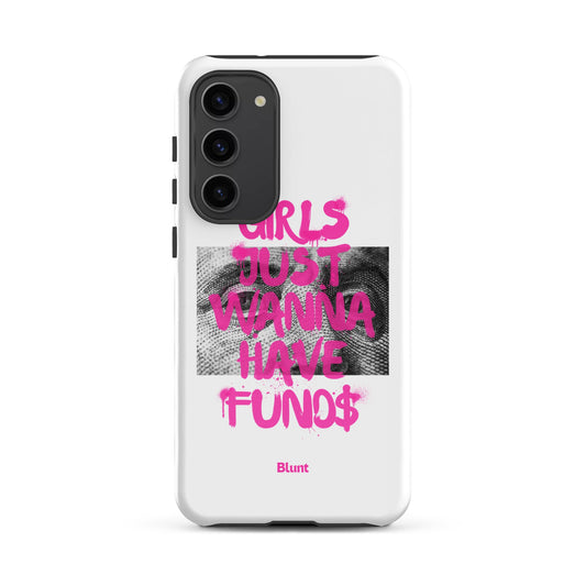 Fund$ White Samsung Case - Blunt Cases