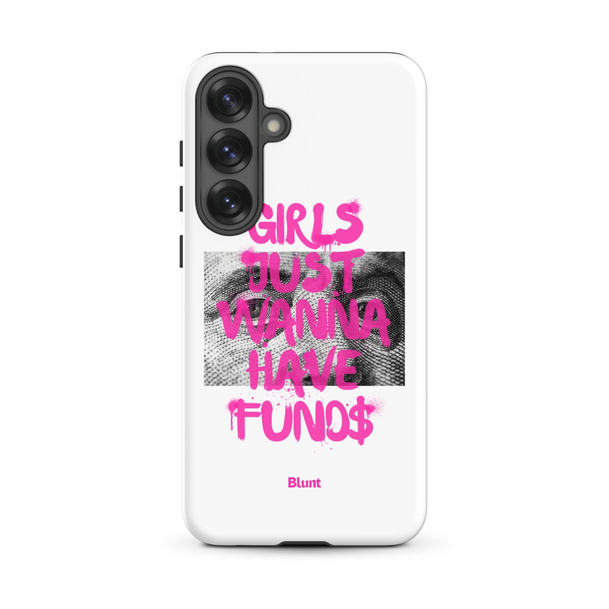 Fund$ White Samsung Case - Blunt Cases