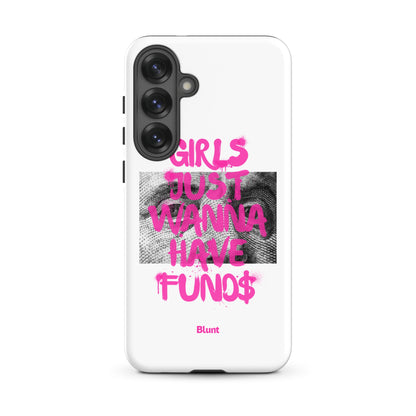 Fund$ White Samsung Case - Blunt Cases