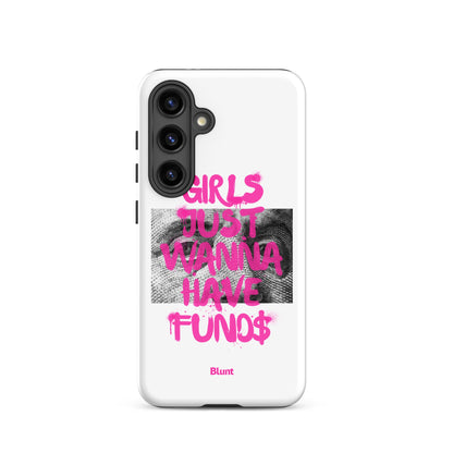 Fund$ White Samsung Case - Blunt Cases