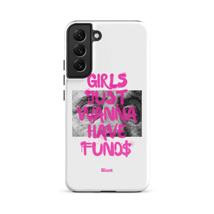 Fund$ White Samsung Case - Blunt Cases