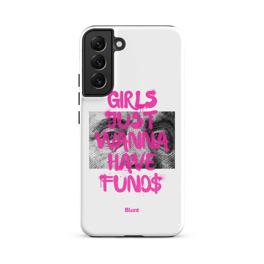 Fund$ White Samsung Case - Blunt Cases
